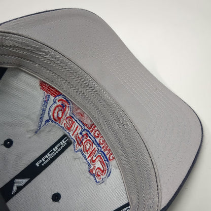 Pacific Headwear Baseball Cap Blue 8 Garton's Rigging Crane Specialists Hat Logo