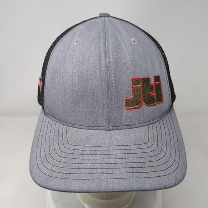 JTI Snapback Mesh Back Trucker Hat Gray One Size Case IH Agriculture