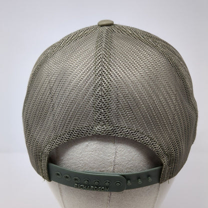 Gunfighters Snapback Mesh Back Trucker Hat Green M/L Solid Richardson
