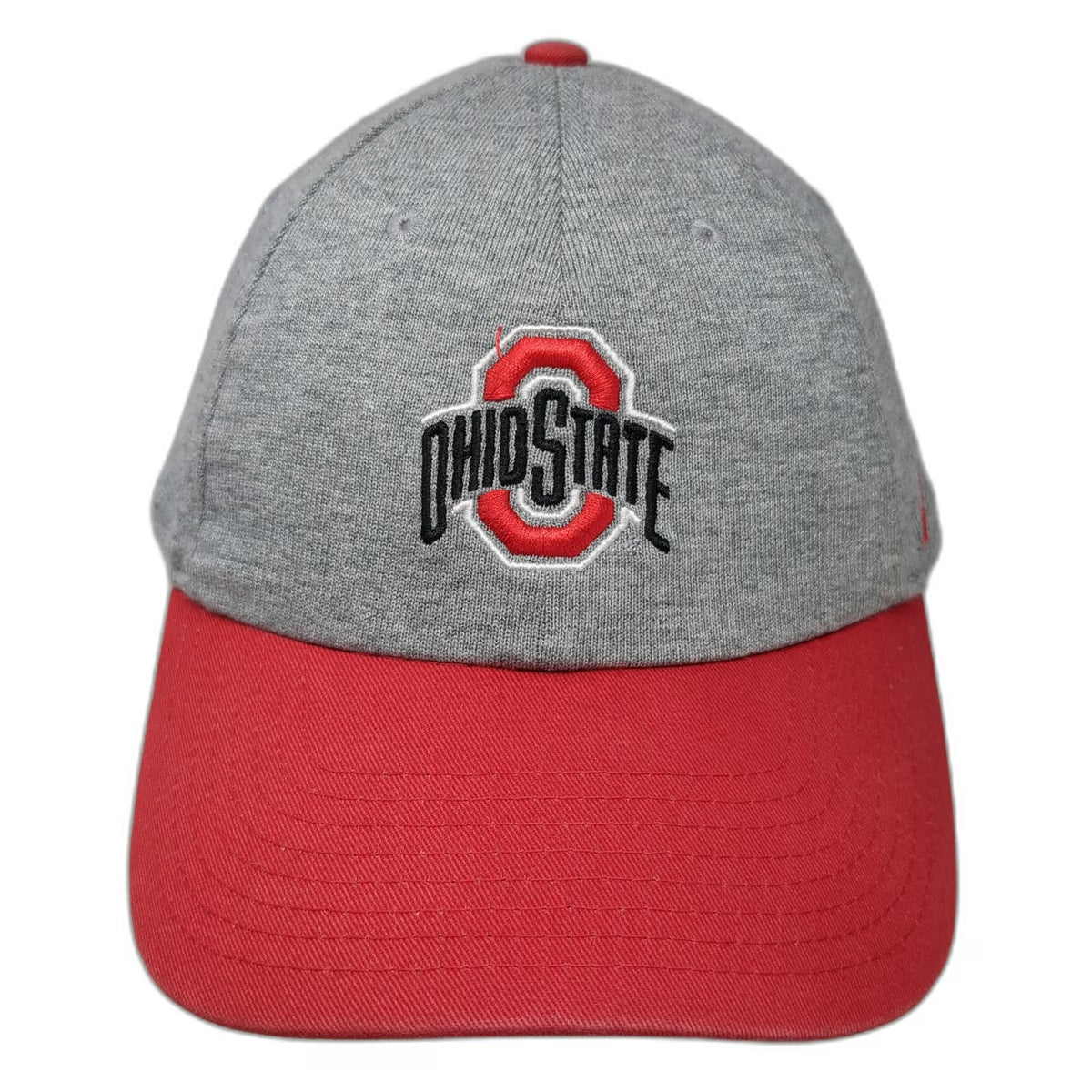 Ohio State Buckeyes NCAA Nike Gray Red One Size Cap Heritage 86 Logo Hat Gear