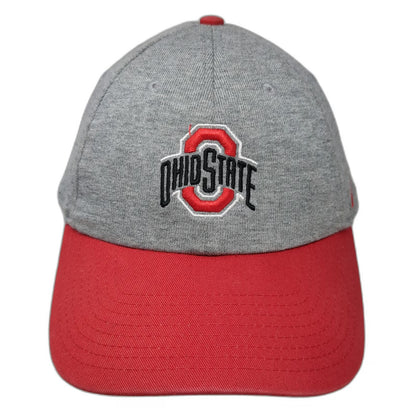 Ohio State Buckeyes NCAA Nike Gray Red One Size Cap Heritage 86 Logo Hat Gear
