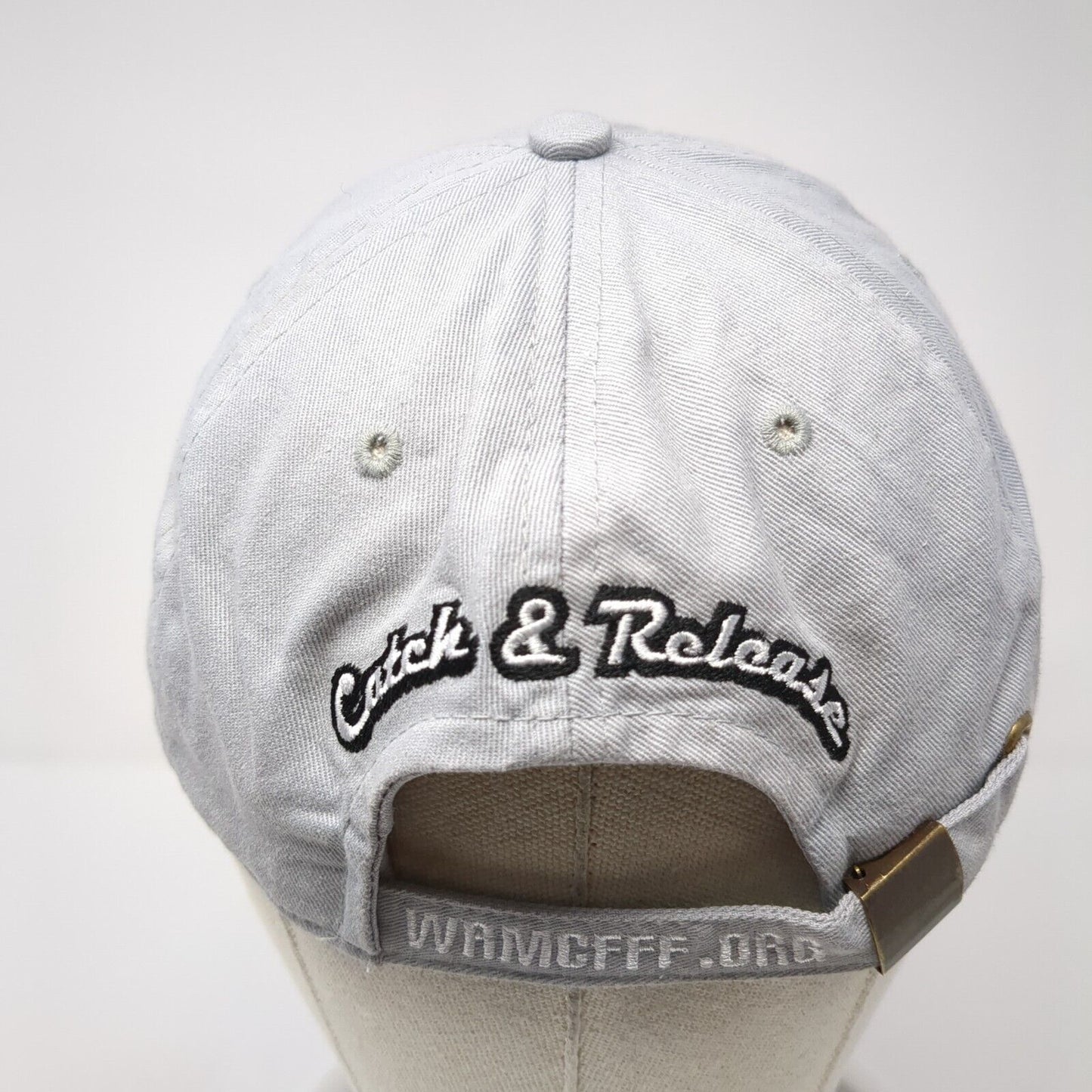 Western Idaho Fly Fishing Expo 2010 Slideback Hat Gray One Size 6 Panel