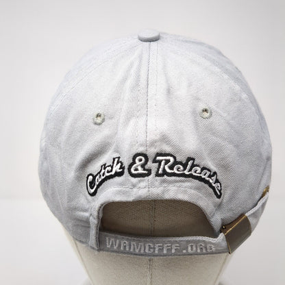 Western Idaho Fly Fishing Expo 2010 Slideback Hat Gray One Size 6 Panel