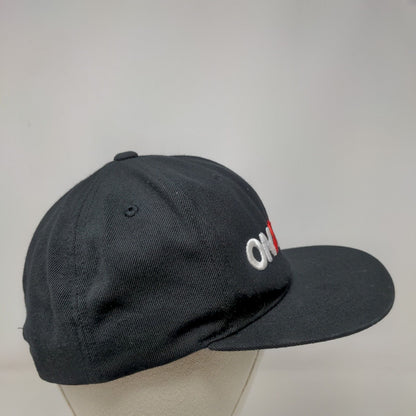 Onyx Kids Snapback Hat Black One Size Embroidered Adjustable Yupoong