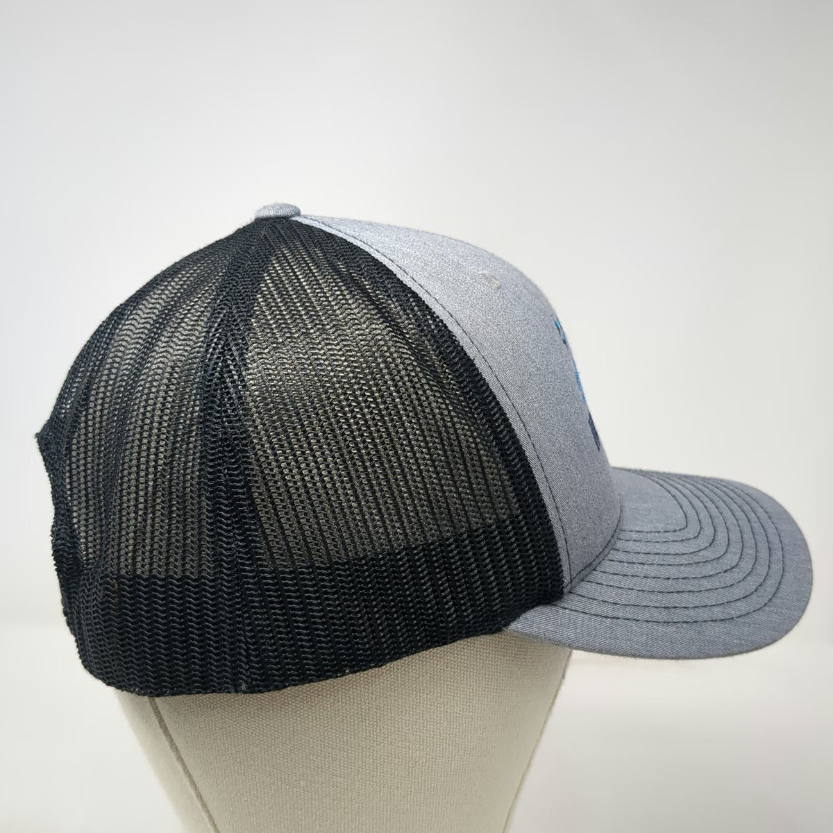 Richardson Trucker Hat Gray One Size Snapback Mesh HydroPoint Smart Irrigation