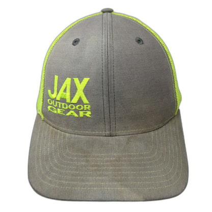 Richardson Trucker Hat Gray Yellow One Size JAX Outdoor Gear Mesh Snapback