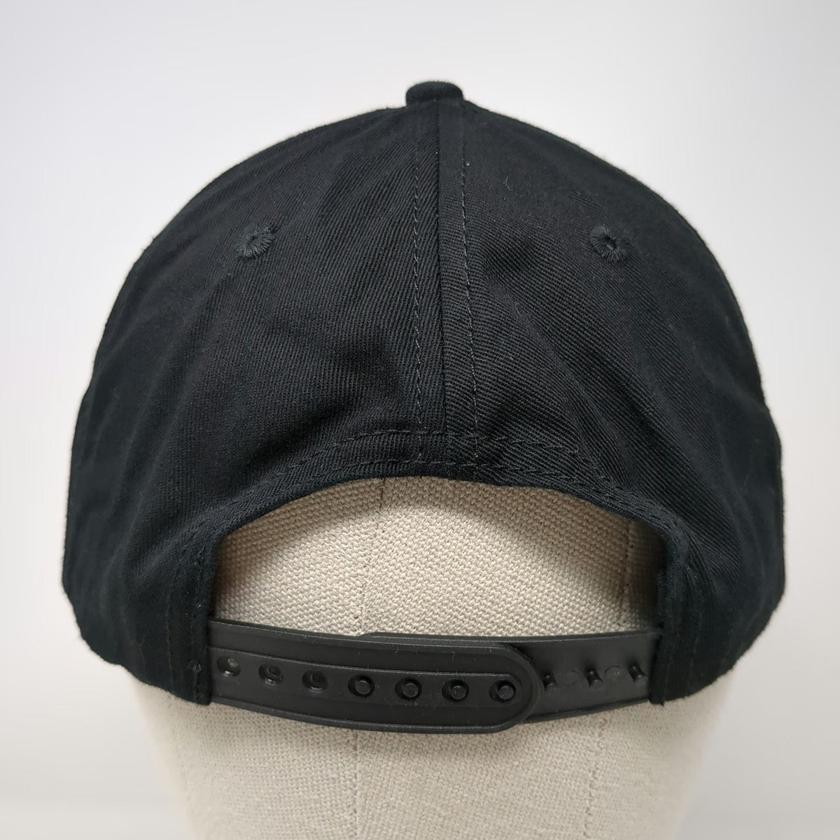 DH HD Snapback Hat Black One Size Hockey Development Logo Flat Brim Embroidered