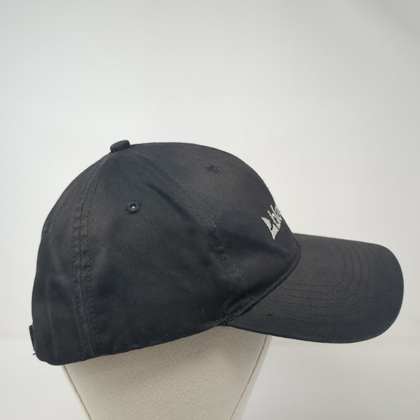 Blackfin Slideback Hat Black One Size Adjustable Embroidered Fahrenheit