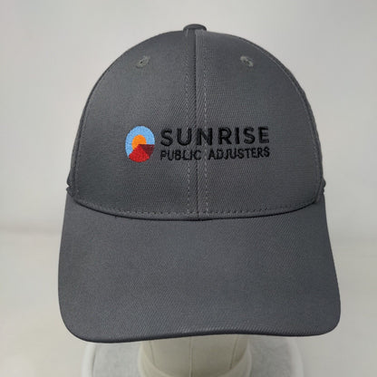 Sunrise Public Adjusters Fitted Hat Gray S/M Embroidered Ogio Endurance