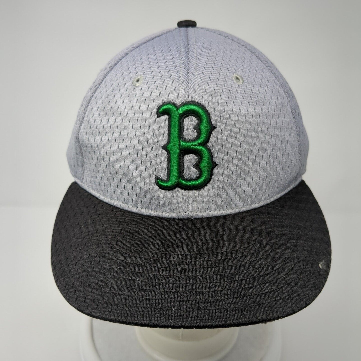 Broncos Fitted Hat Gray One Size Embroidered Logo Colorblock Richardson