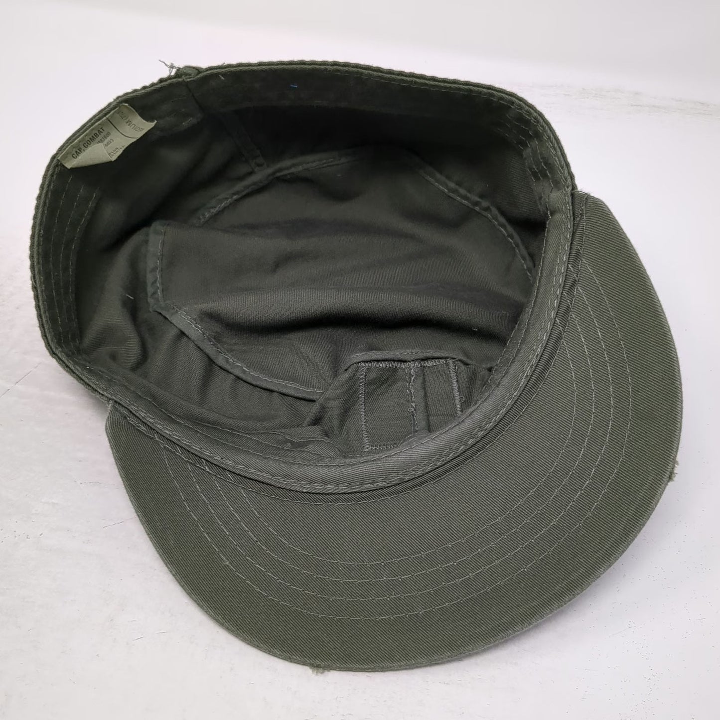 Army Cap Green 7 1/4 Red Star Military Style Combat Surplus Work Gear Hat