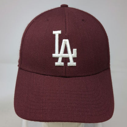 Los Angeles Dodgers MLB '47 Baseball Cap Red One Size Strapback Embroidered Hat