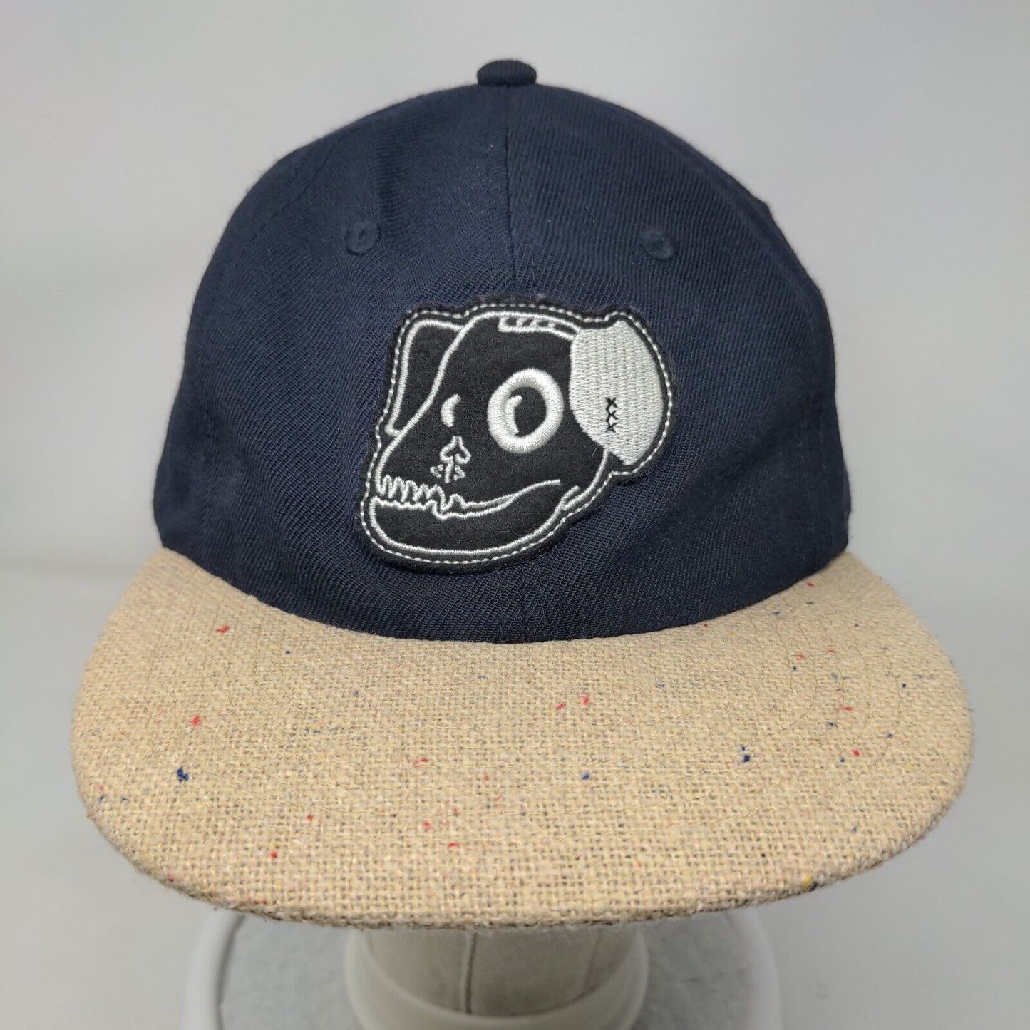 Skeleton Dog Slideback Hat Multicolor One Size Adjustable Embroidered 18015