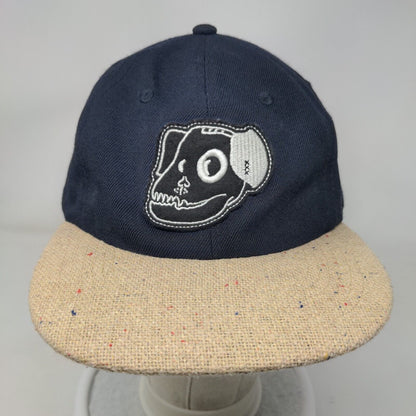 Skeleton Dog Slideback Hat Multicolor One Size Adjustable Embroidered 18015