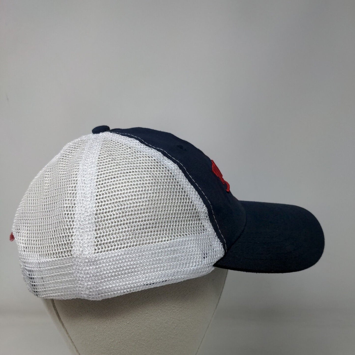 Toro Snapback Mesh Back Trucker Hat Blue OSFM Embroidered Colorblock