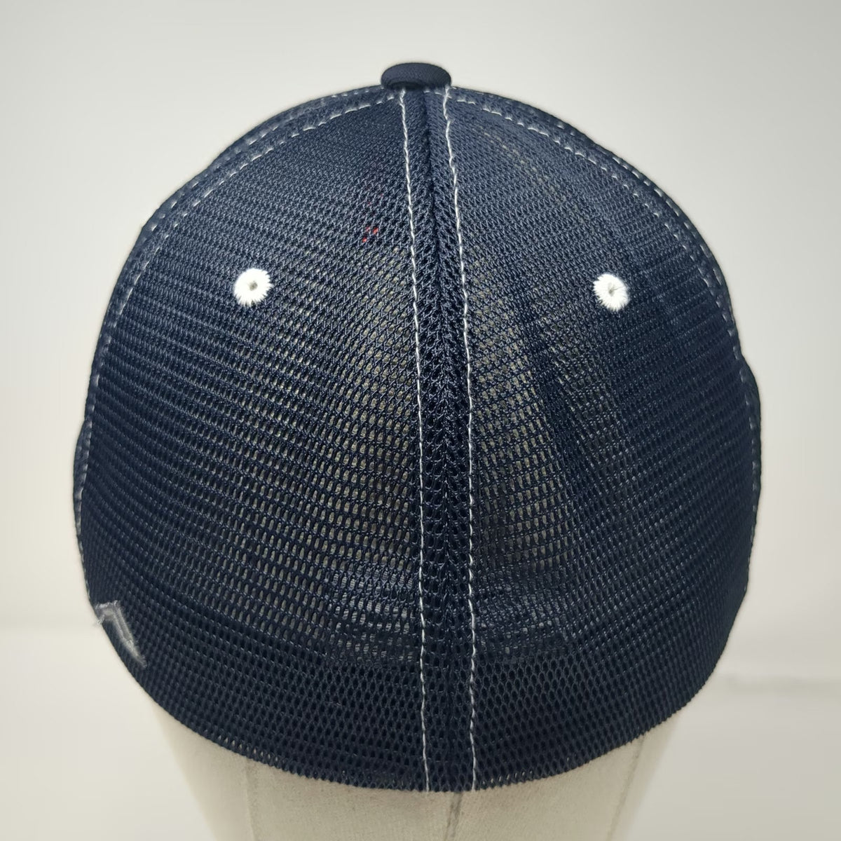 Pacific Headwear Baseball Cap Blue M Mesh Back Flexfit Reliant Structured Hat