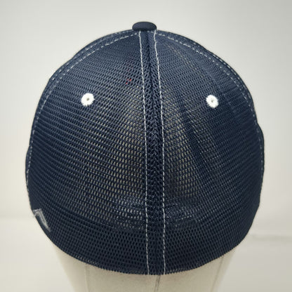 Pacific Headwear Baseball Cap Blue M Mesh Back Flexfit Reliant Structured Hat