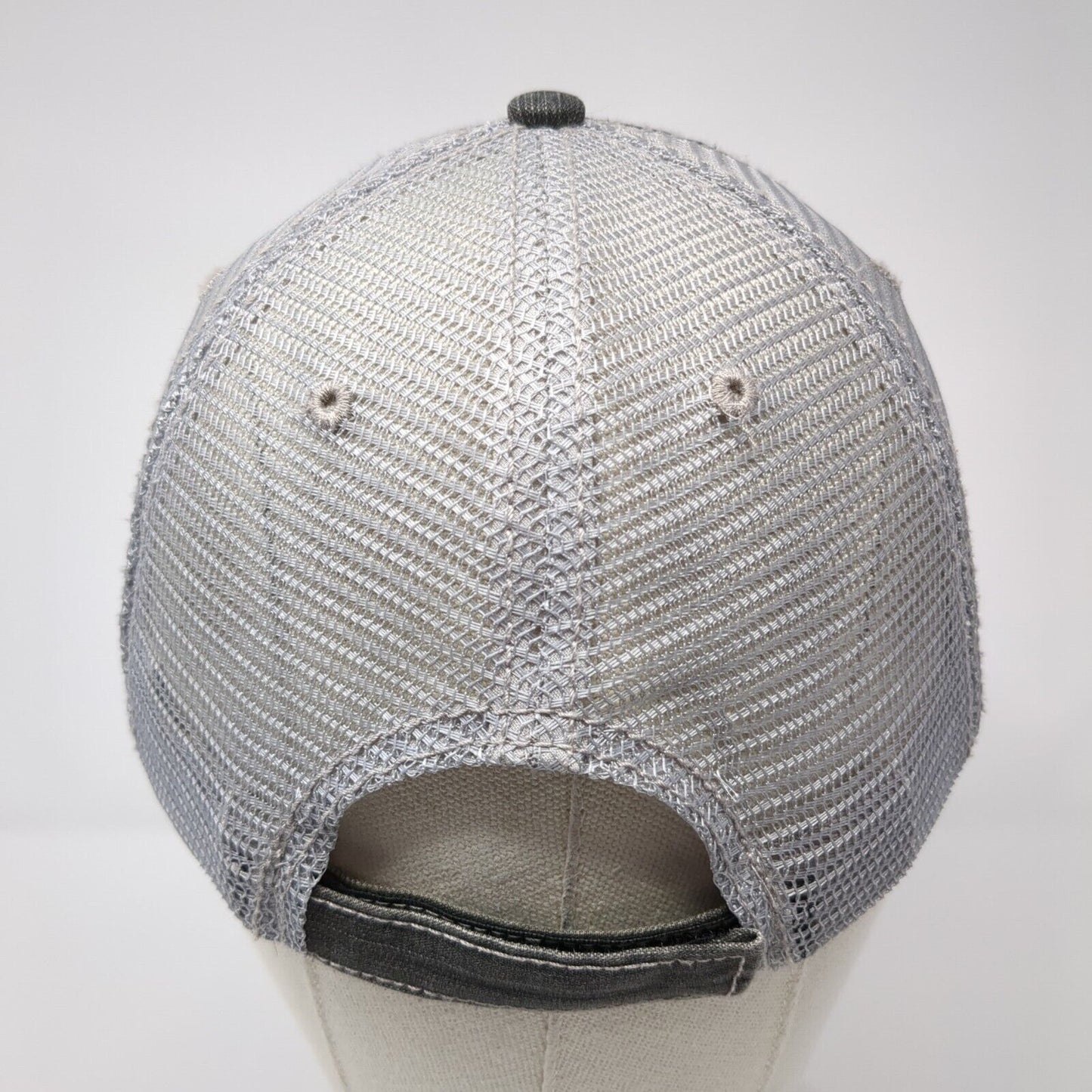 Camp Rainbow Gold Teen Camp 2017 Trucker Hat Gray One Size Mesh Back