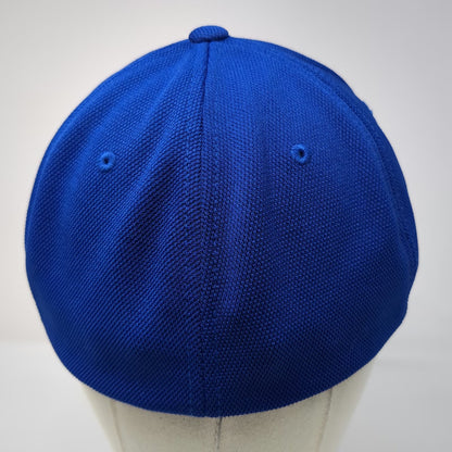 Flexfit Baseball Cap Blue XL Constant Contact Embroidered Logo Polyester Hat