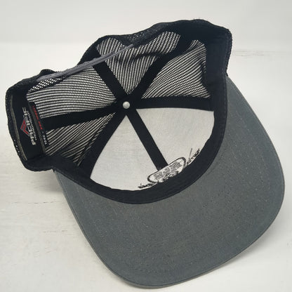 Pacific Headwear Trucker Hat Gray OSFM SLO BREW 104C Pro Model Mesh Back Snap