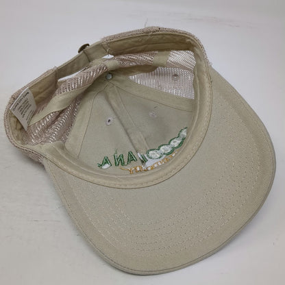 Quake City Caps Baseball Cap Beige One Size Tropicana Atlantic City Mesh Hat