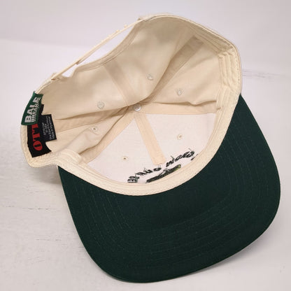 Otto 5 Panel Hat Beige Green One Size Bale Breaker Brewing Co We Grow Our Beer