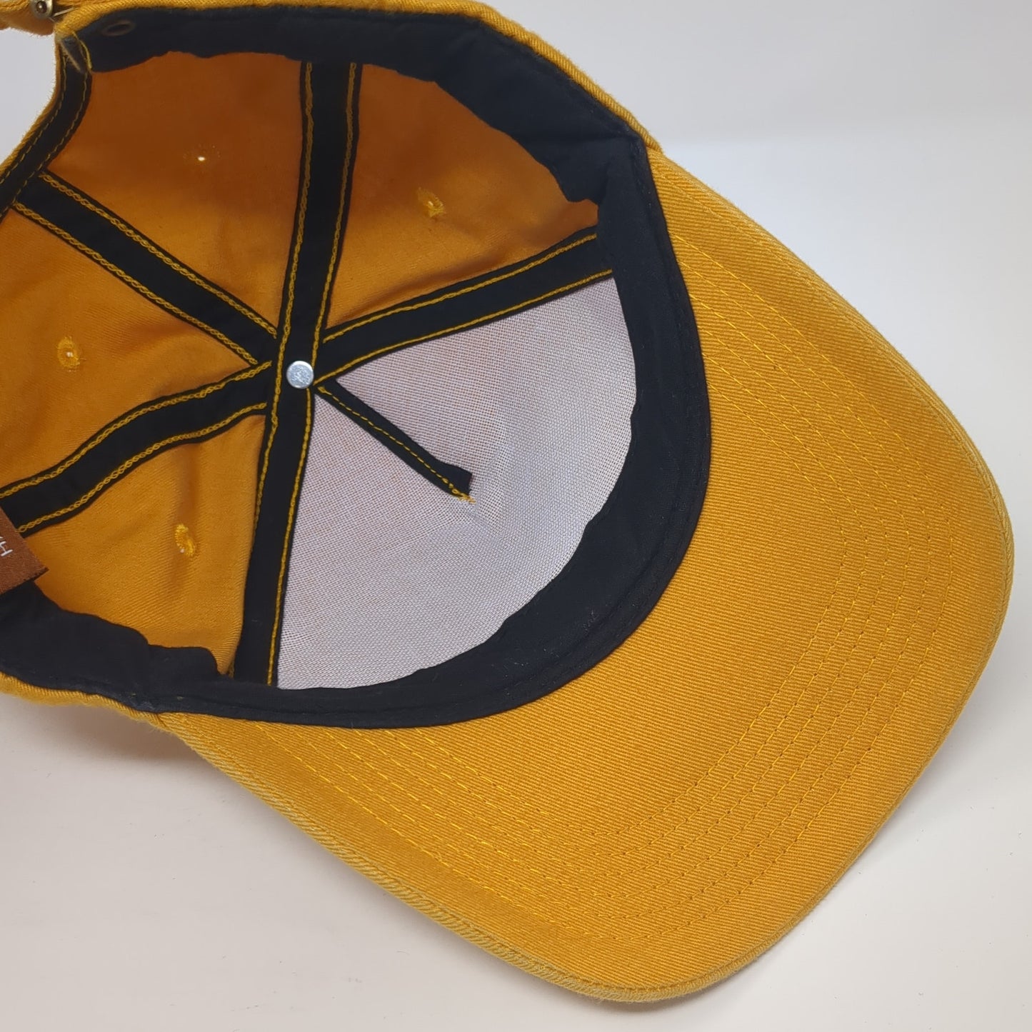 Squeak Creek Apiaries Brasher Falls NY Baseball Cap Yellow One Size Harriton
