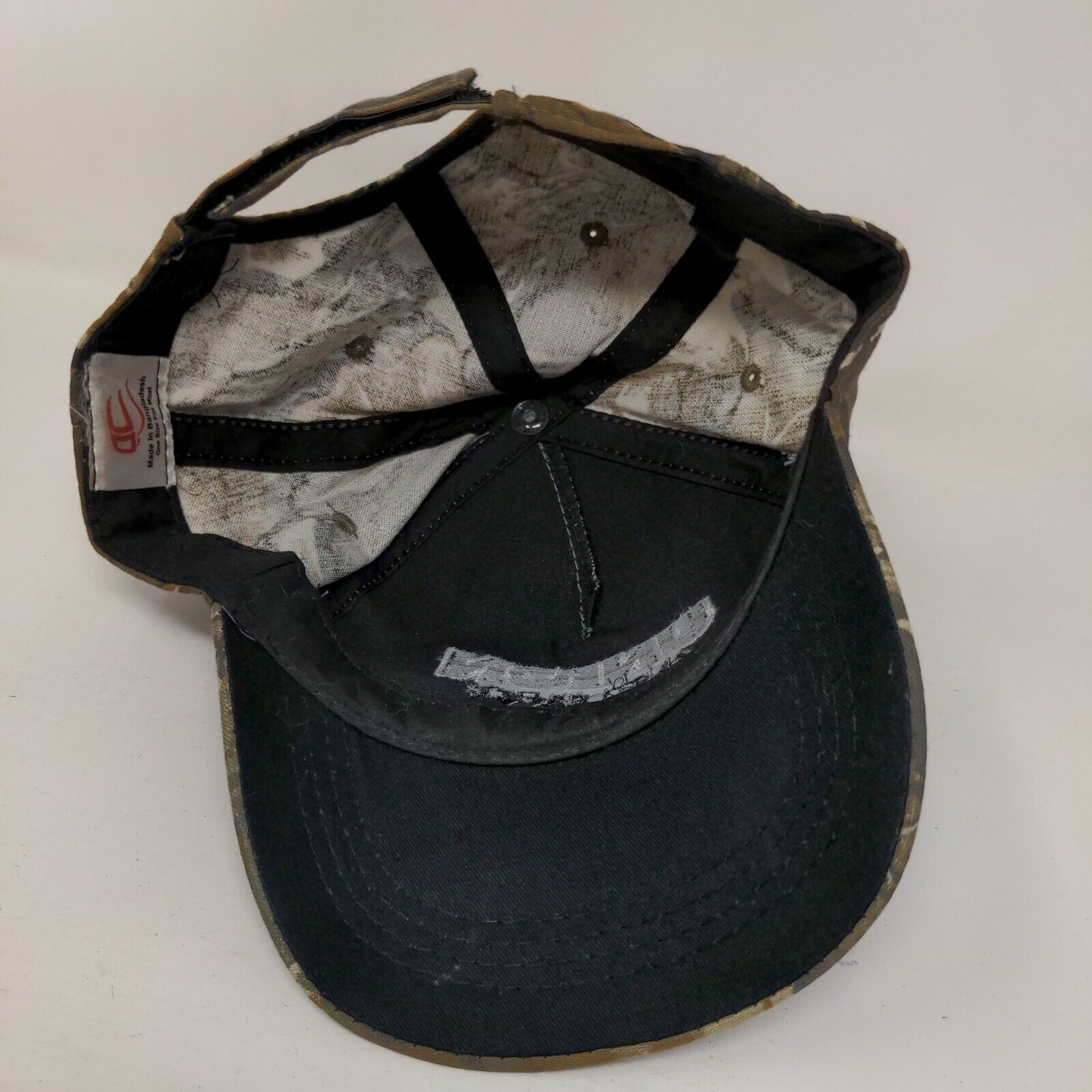 Union Auto Parts Strapback Hat Camouflage OSFM Embroidered 6 Panel Outdoor Cap