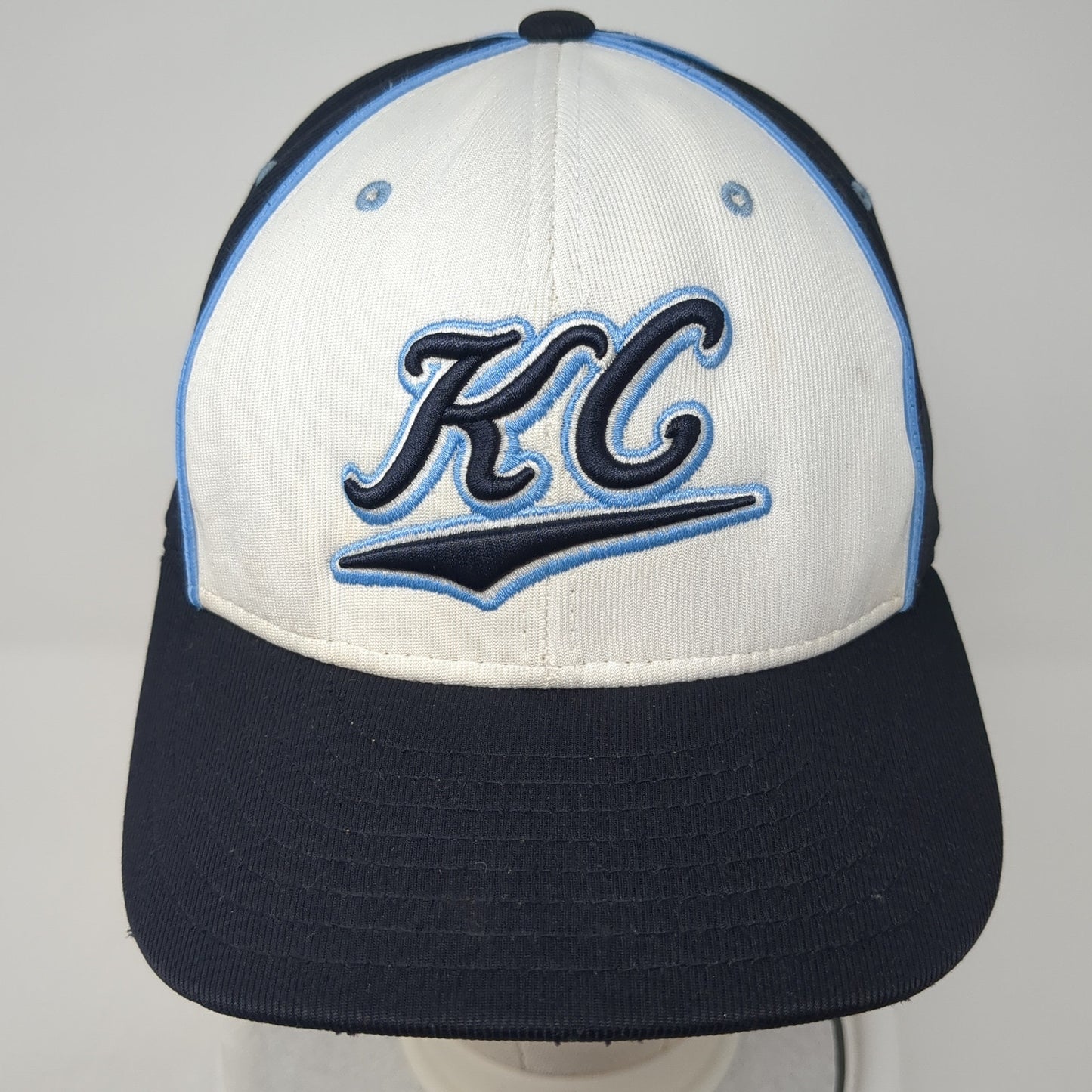 KC Elite Fitted Hat Multicolor Medium Embroidered Piping Richardson