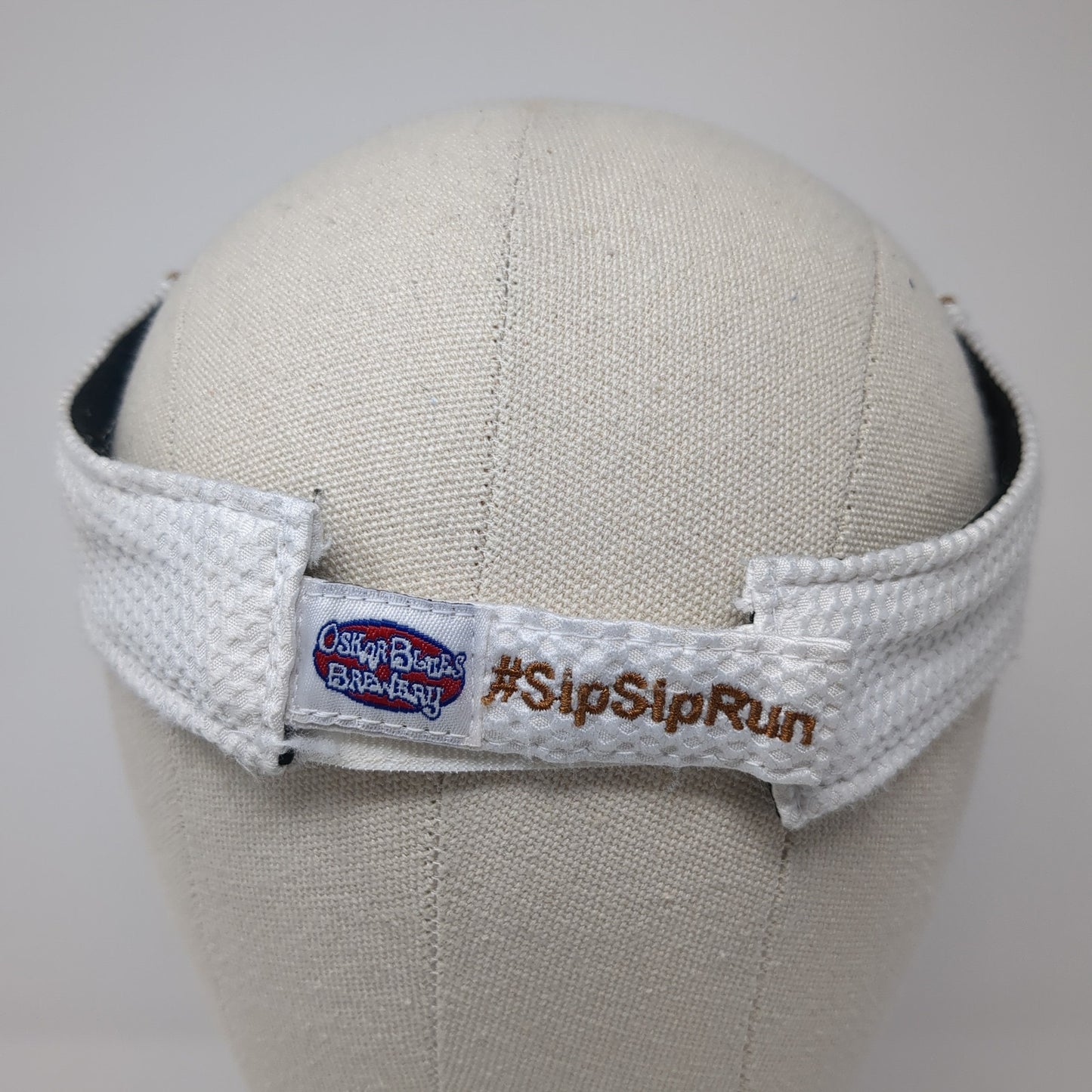 Pinner Throwback Ipa Sun Visor Hat White OS Adjustable Embroidered Fahrenheit