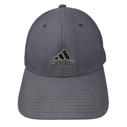 Adidas Fitted Hat Blue OSFA A-Flex Lightweight Embroidered 6 Panel Poly Blend