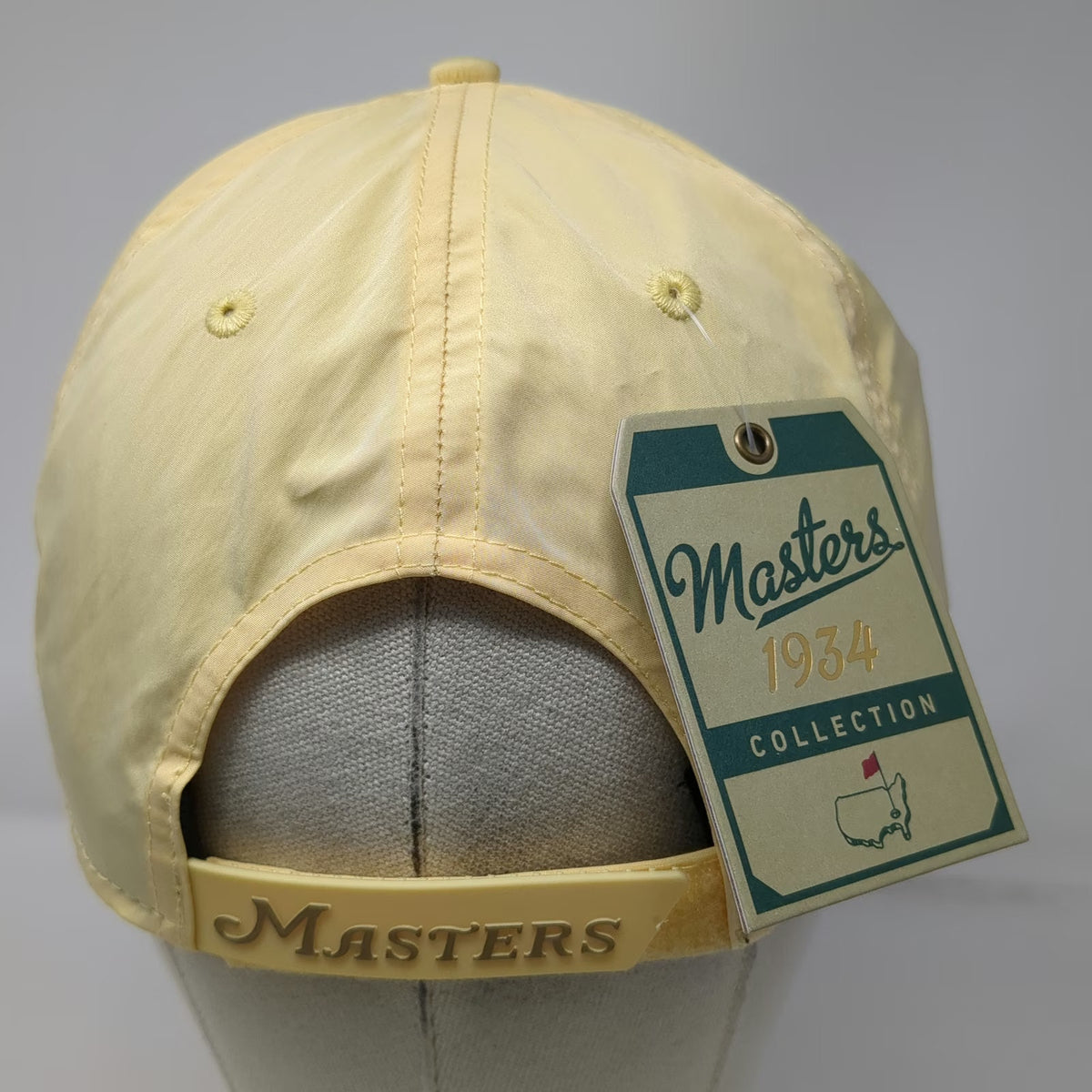 American Needle Masters Baseball Cap Yellow One Size Blue Rope 1934 Collection