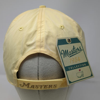 American Needle Masters Baseball Cap Yellow One Size Blue Rope 1934 Collection