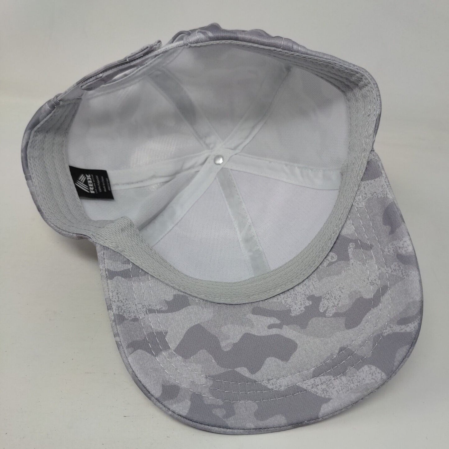 RBX Strapback Hat Gray Camo One Size Adjustable Blank Live Life Active