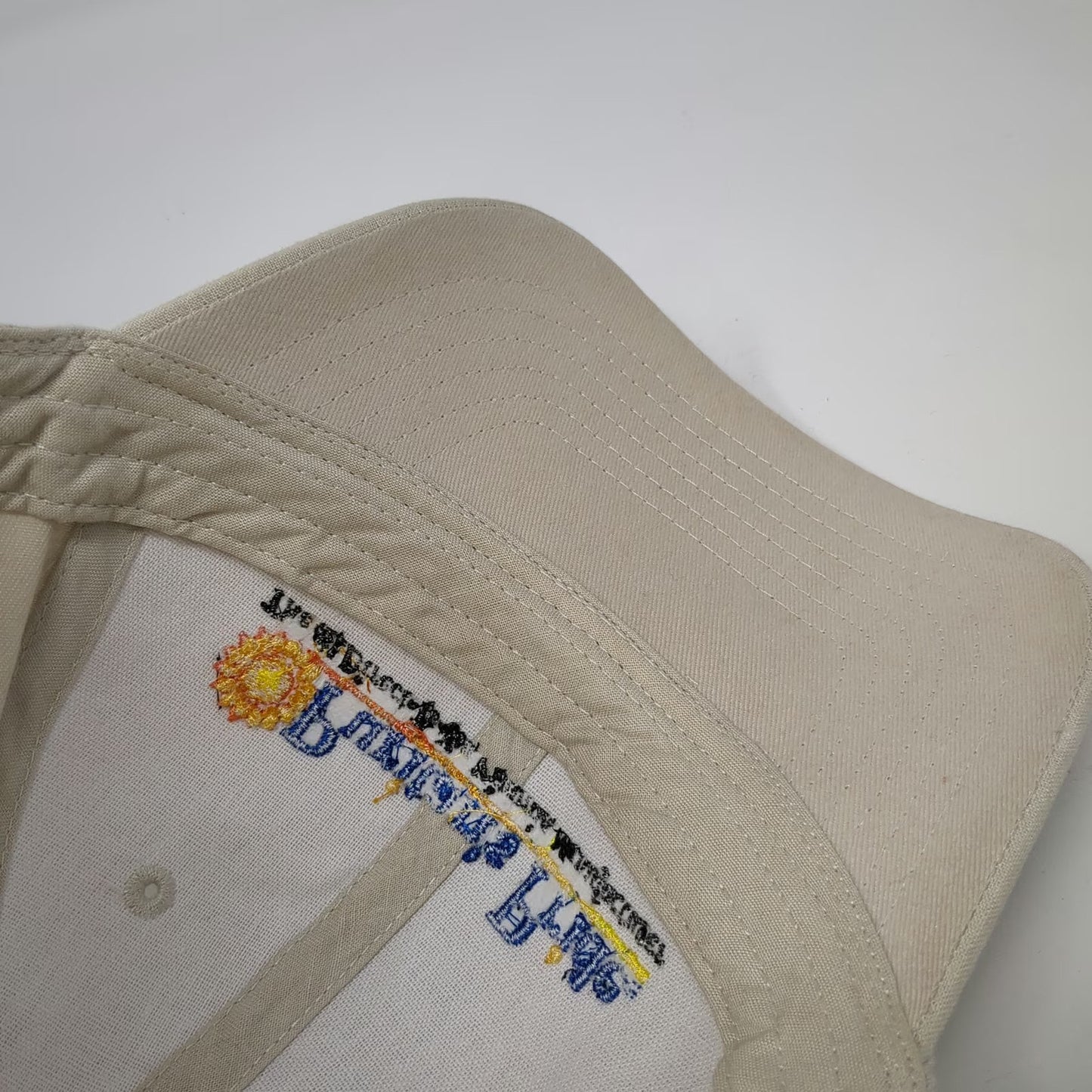 Baseball Cap Beige One Size Puritan's Pride Vitamin Promo Strapback Cotton Hat