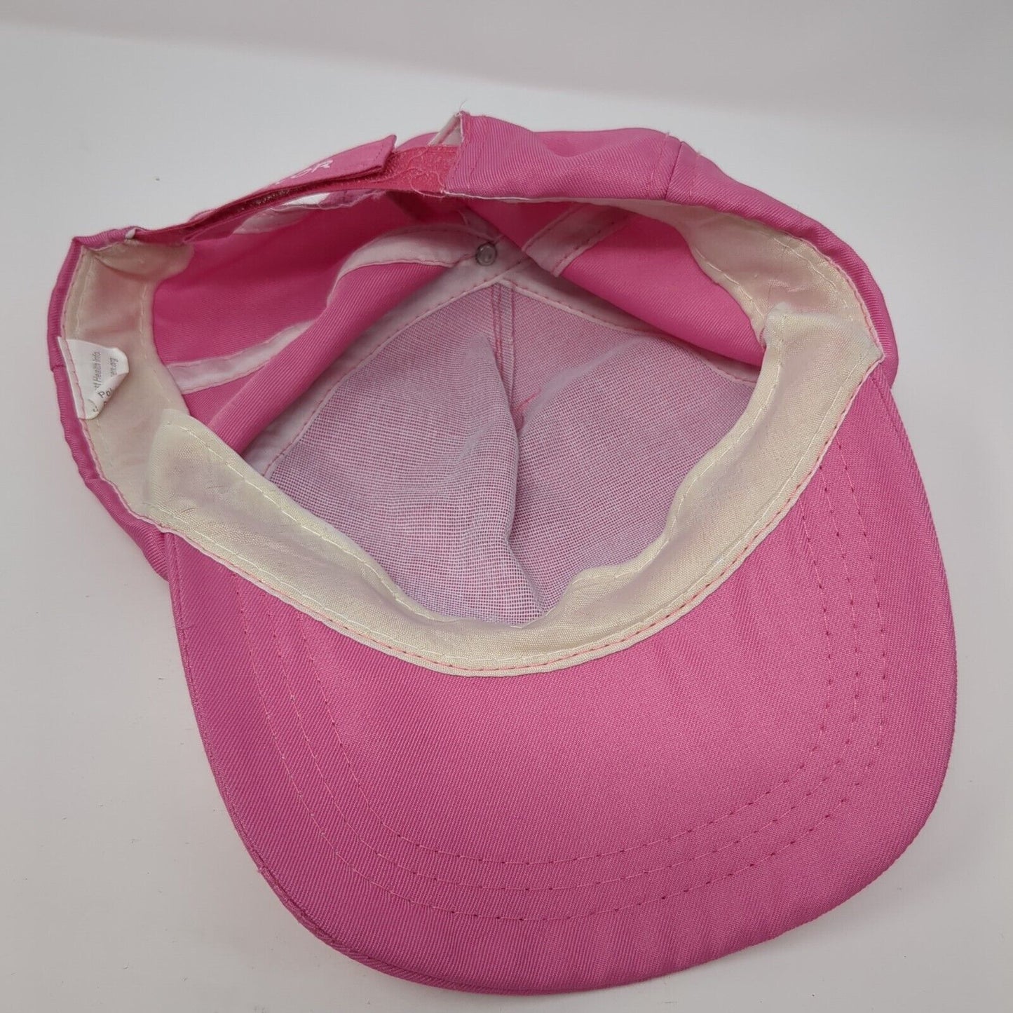 Susan G Komen Race For The Cure Survivor Strapback Hat Pink One Size Adjustable