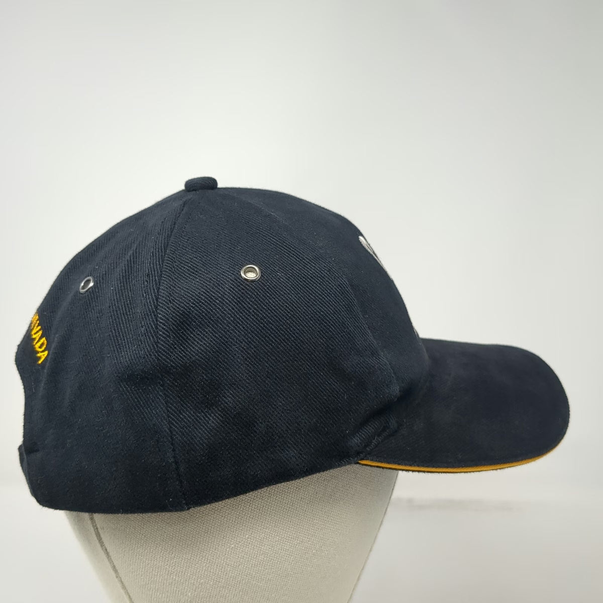 Caterpillar Baseball Cap Black One Size MineStar Newmont Nevada Slideback Hat