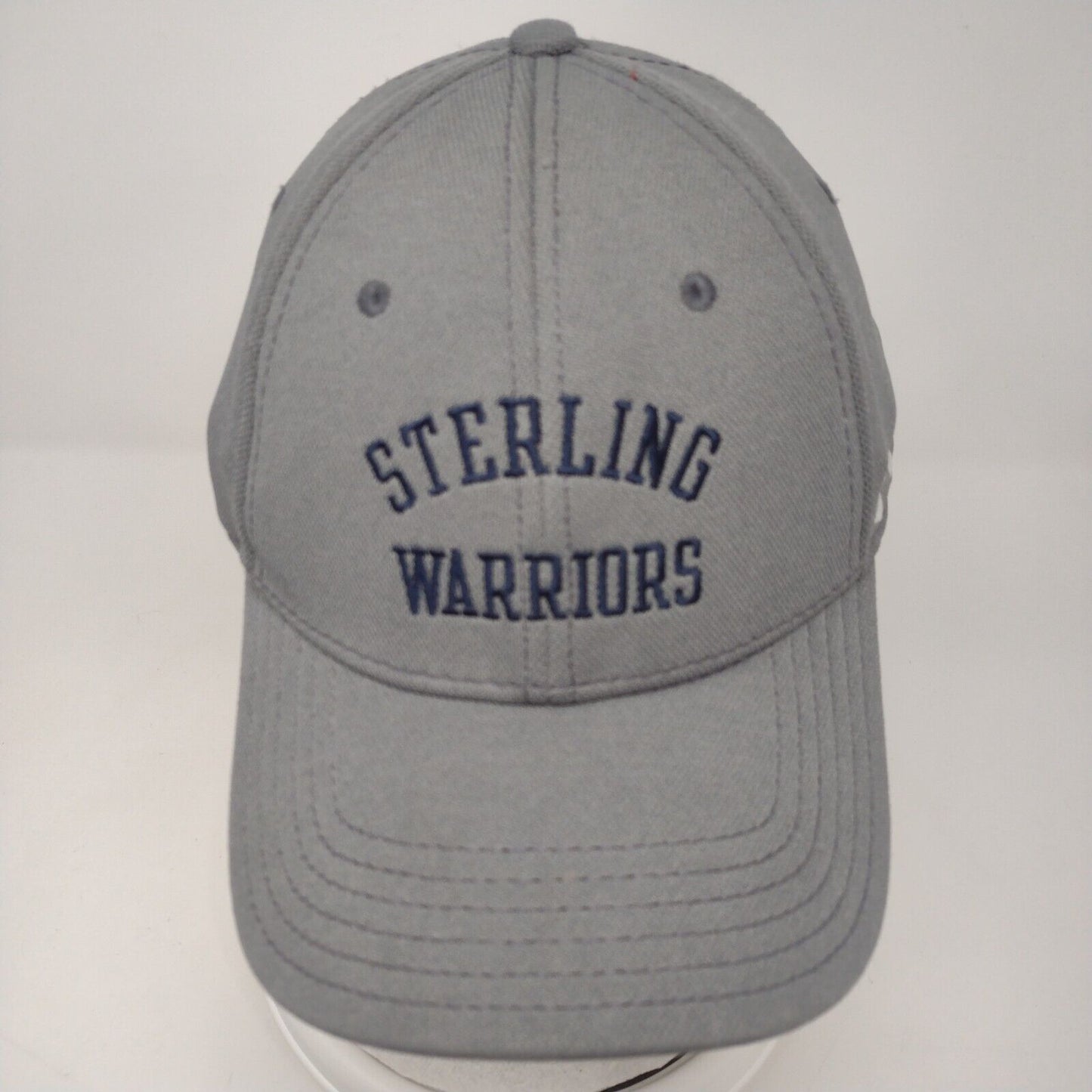 Sterling Warriors Fitted Hat Gray L/XL Embroidered Under Armour
