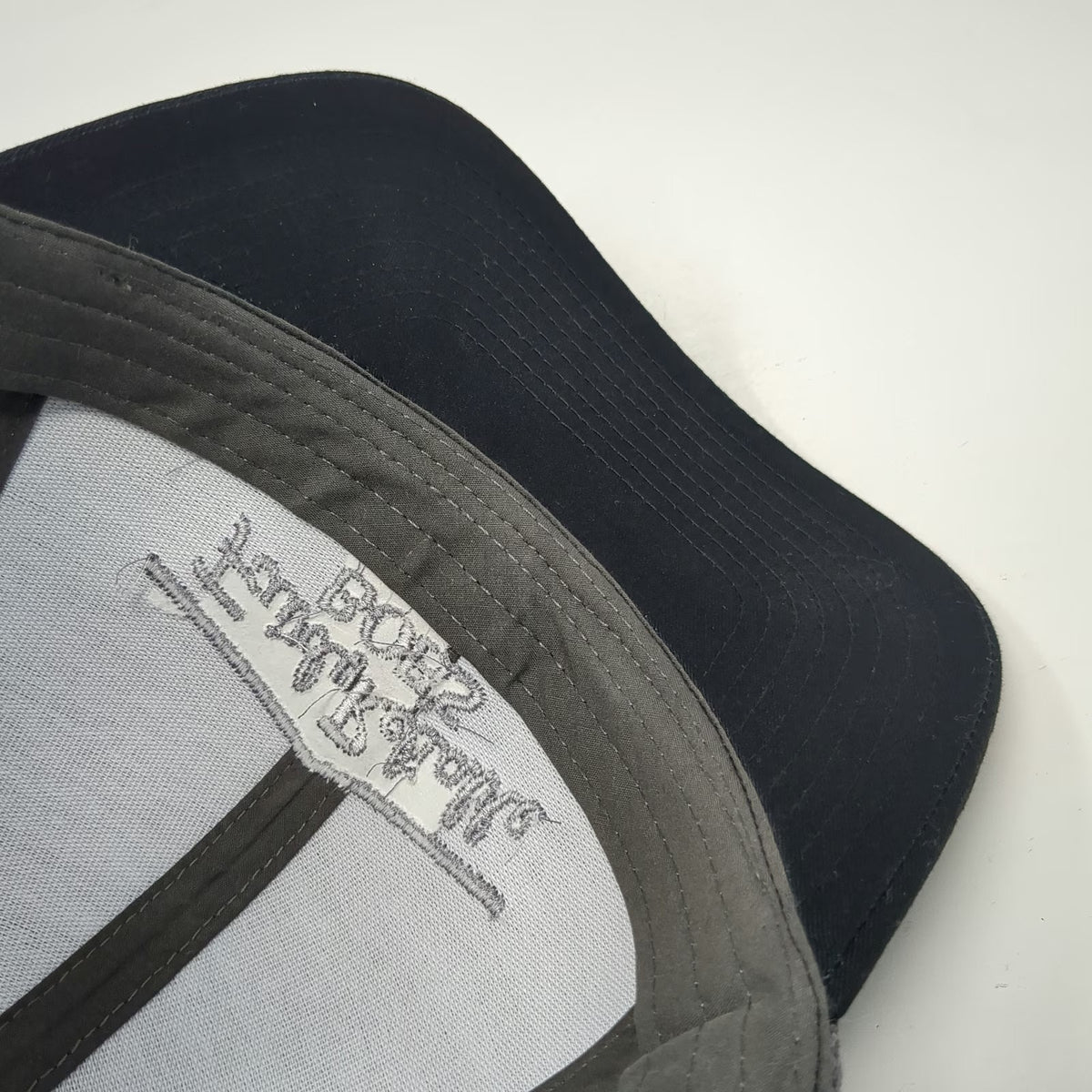 Pacific Headwear Trucker Hat Black One Size Fairly Reliable Bobs Mesh Snapback