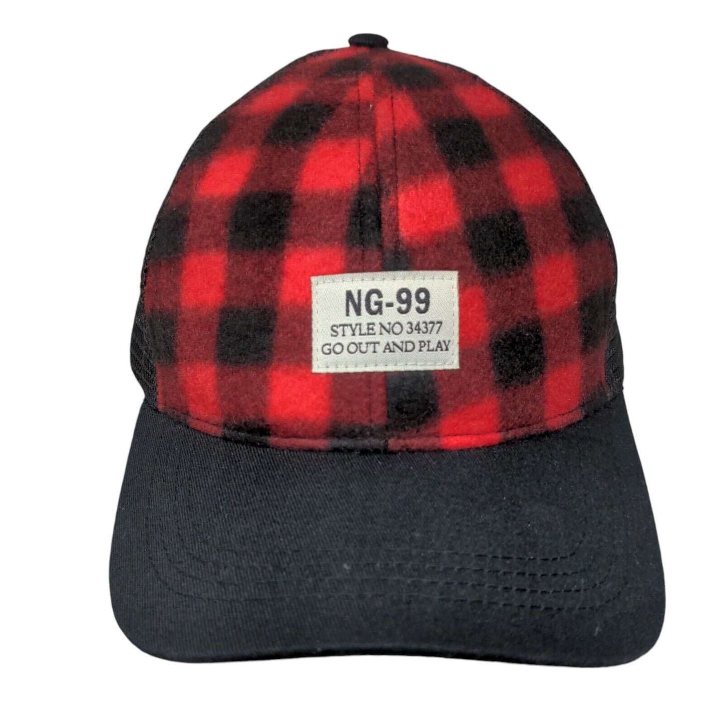 NG-99 Style No 34377 Go Out And Play Trucker Hat Multicolor One Size Checkered