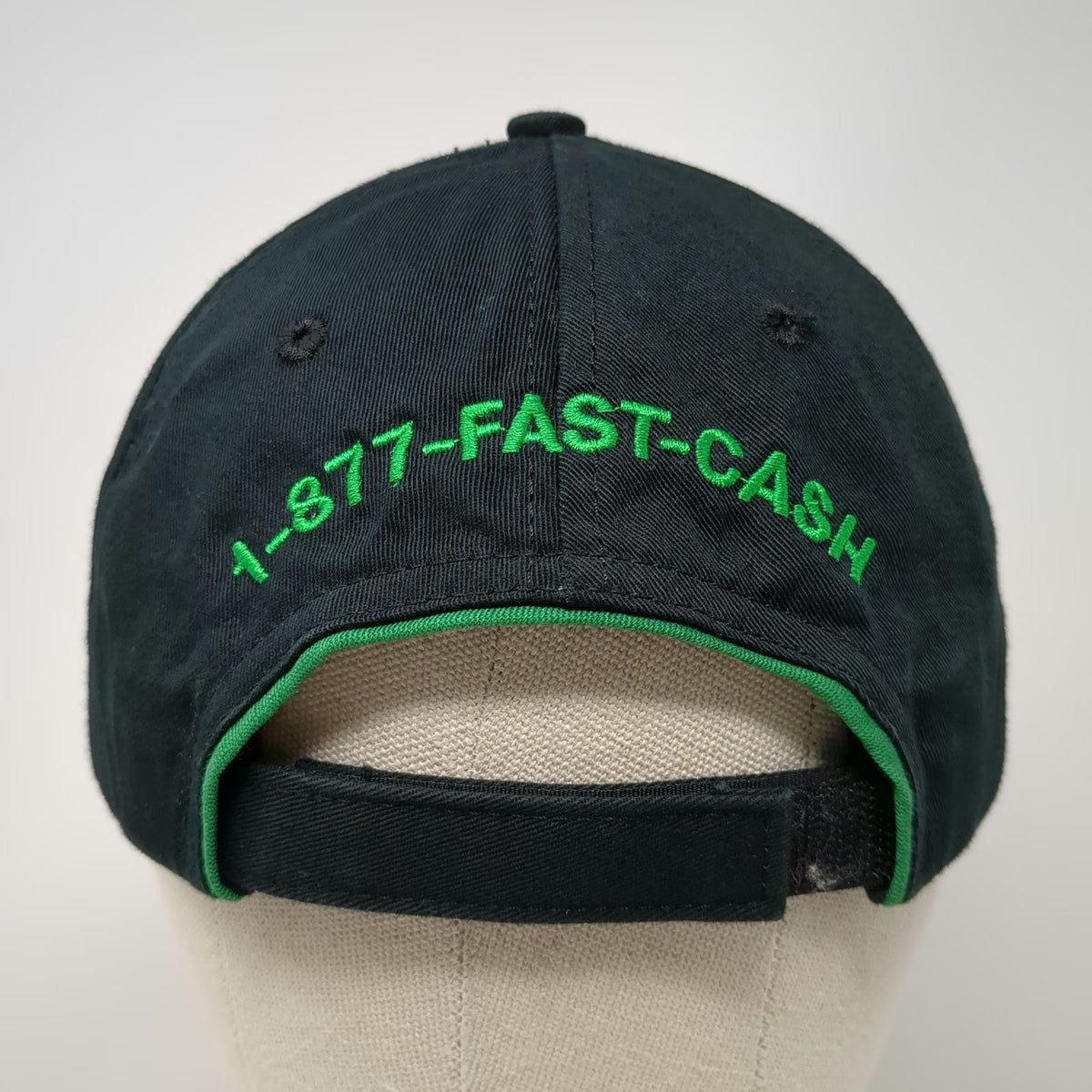 Legend Baseball Cap Black One Size DollarWise Fast Cash Strapback Hat Logo USA