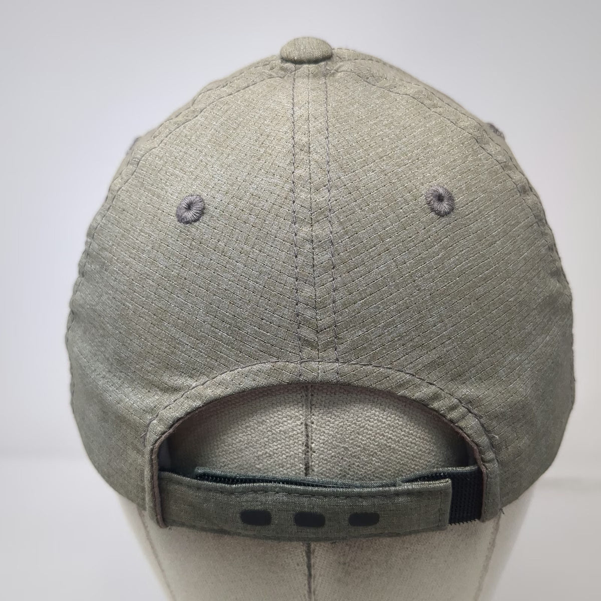 OGIO Baseball Cap Gray One Size Monticello Wealth Management Strapback Hat