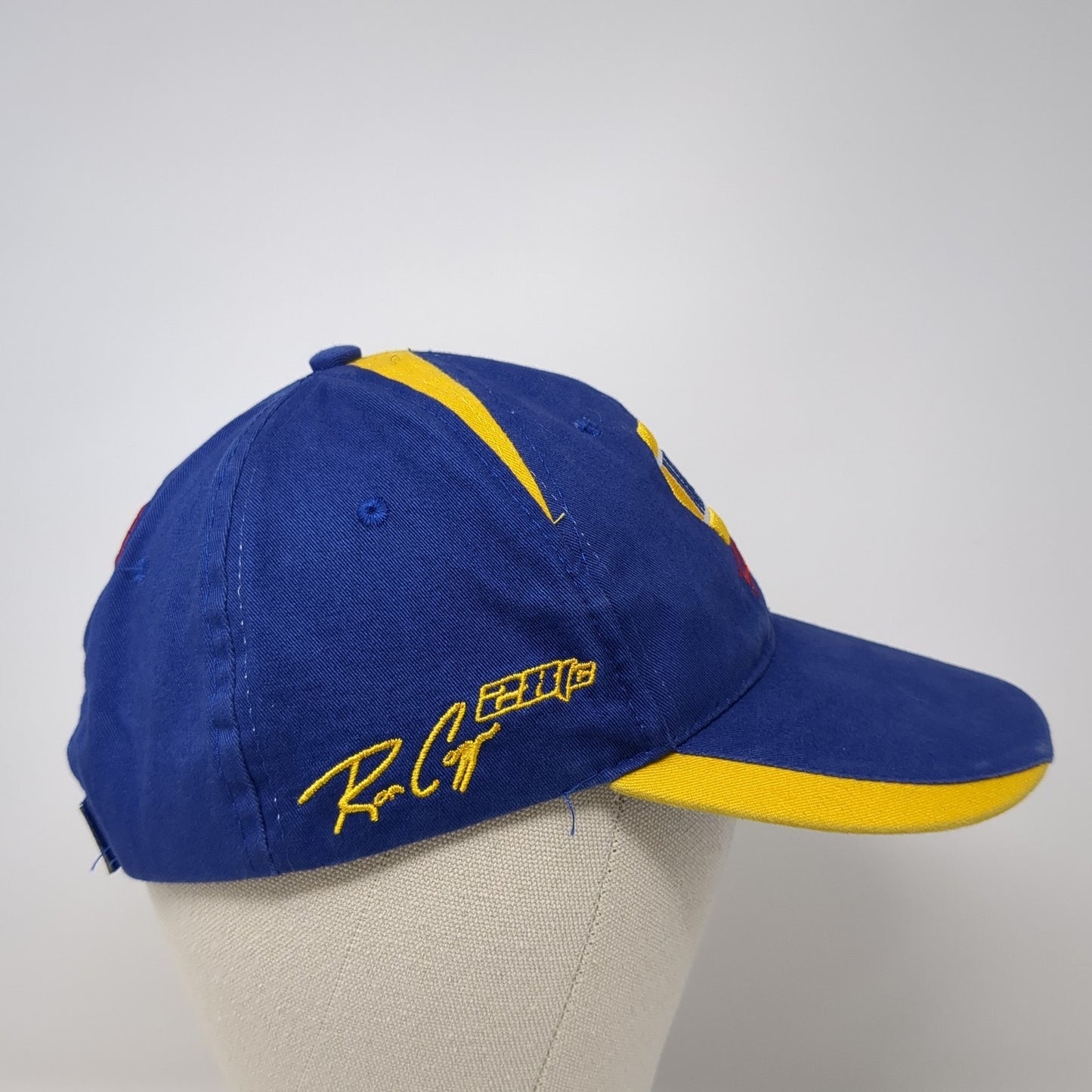 NAPA Racing Strapback Hat Blue One Size Adjustable Intrepid Ron Capps