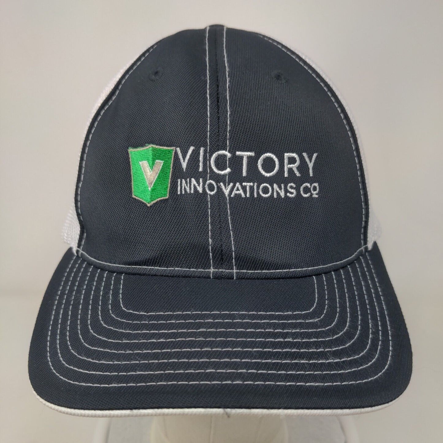 Victory Innovations Co Fitted Trucker Hat Black L/XL 7 3/8-8 Mesh Back