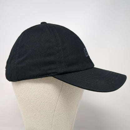 Gap Black Baseball Cap OSFM Adjustable Cotton Embroidered Logo Curved Brim Hat