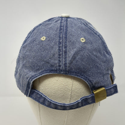 Pensacola Beach Florida 1686 Slideback Hat Blue One Size Embroidered