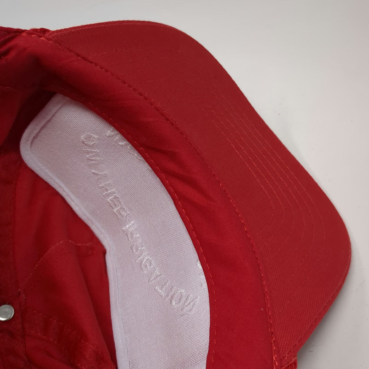 KC 5 Panel Red Hat One Size Owyhee Irrigation Nyssa Oregon Rope Snapback