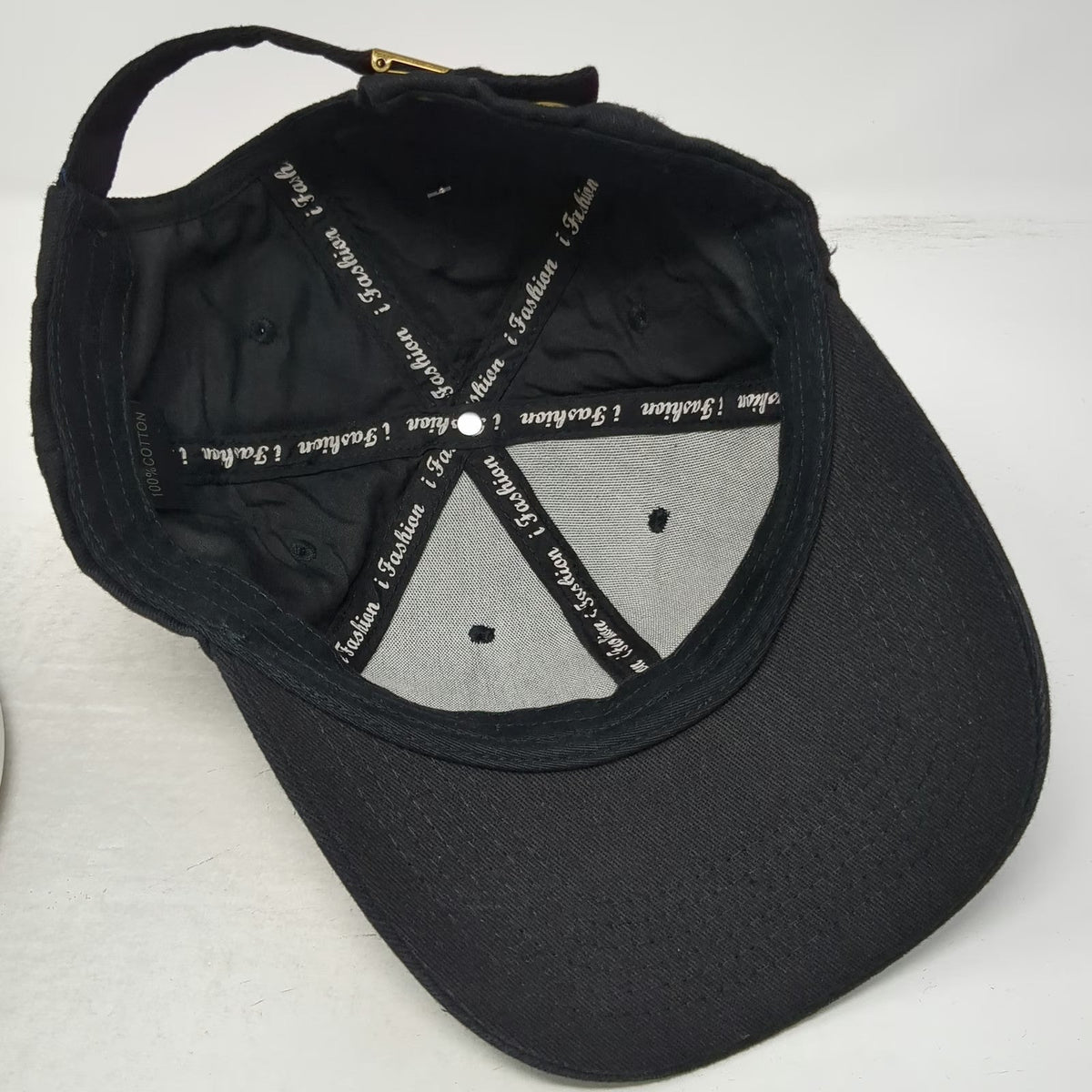 i Fashion Baseball Cap Black One Size Slideback Xicohtencatl Restaurant Logo Hat