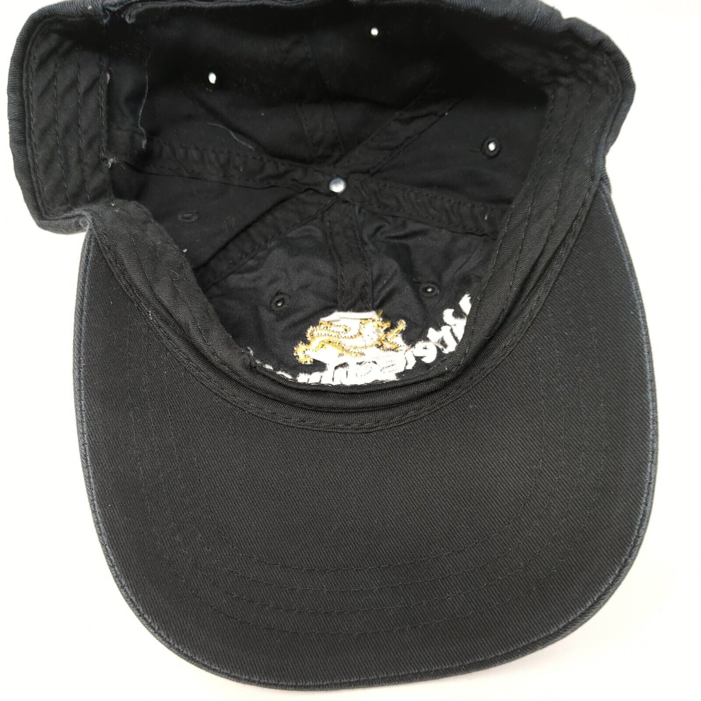 Kretschmar Strapback Hat Black One Size Adjustable Embroidered 6 Panel