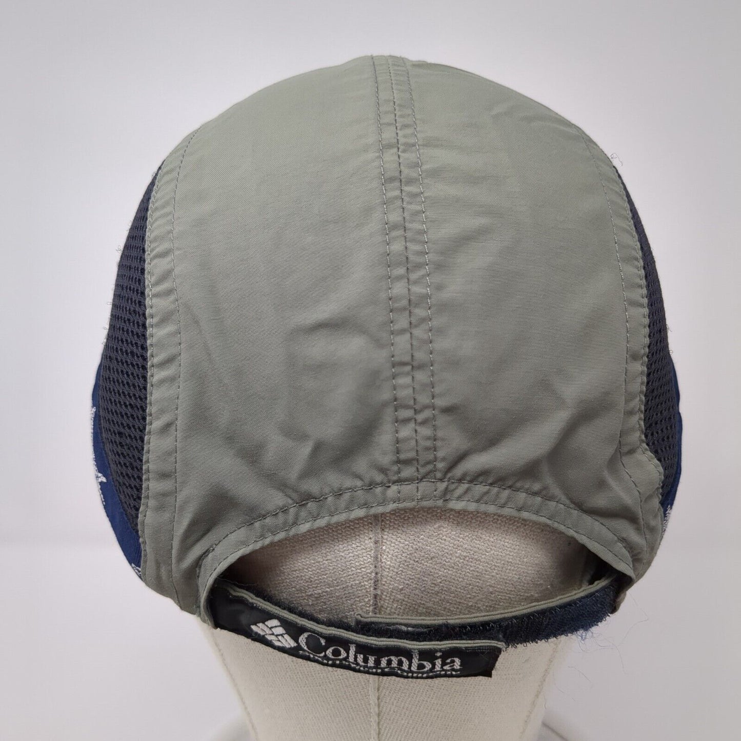Columbia Unisex Strapback 5 Panel Cap Green One Size Adjustable Breathable Blank